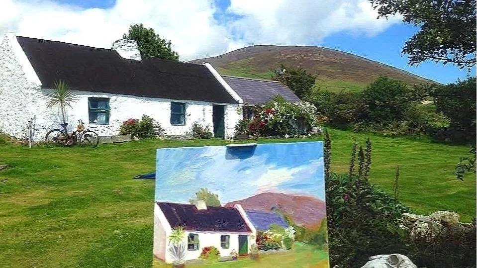 plein air painting Ireland