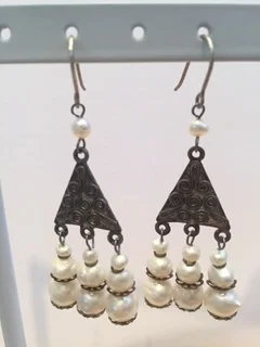 White Pearl Chandelier