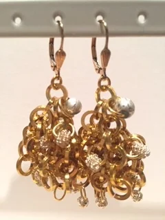 Gold Crazy Chain with silver accents