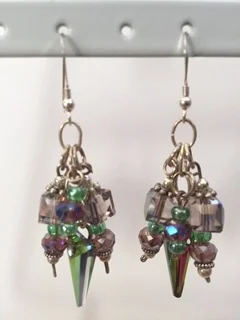 Green &amp; Purple Arrow to my Heart