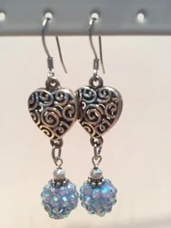 Metal -Blue Disco Balls