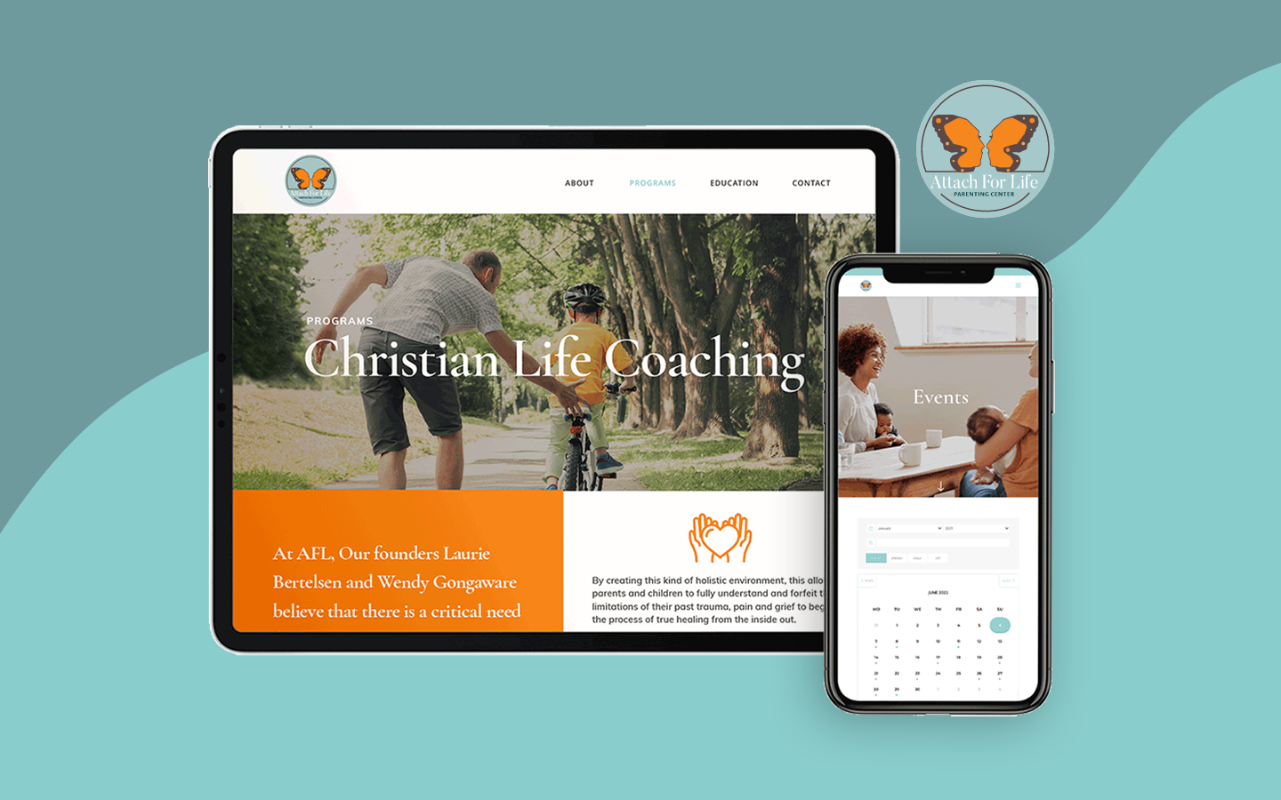 WEBSITE / UI DESIGN & LOGO RETOUCH