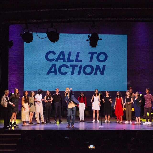 A year and a day ago, the 2019 @climatespeaks performance cohort took the stage of the @apollotheater. The performers moved and inspired the audience with their original work, and as one performer put it: &ldquo;the performance at the Apollo reminded