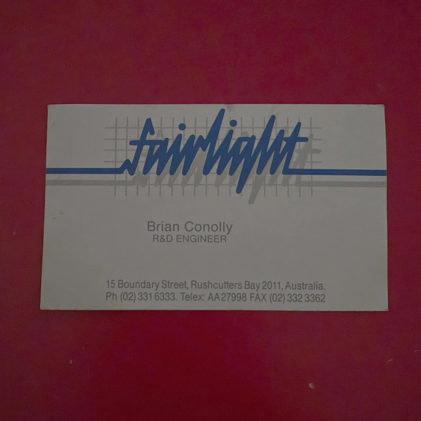 Old School credentials at QUSP.

#fairlightsynthesizer #brianconolly