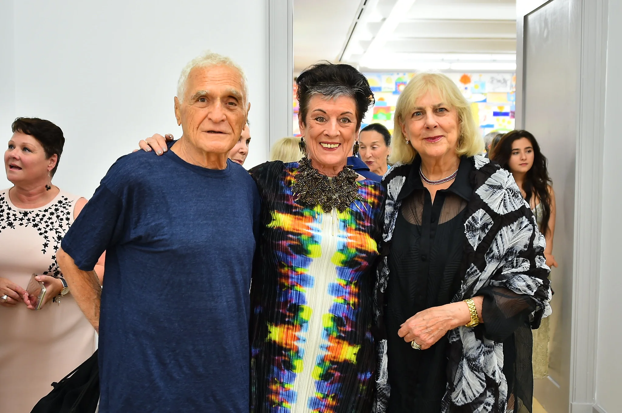 John Giorno, Diane Benson, and Lys Marigold by Sunny Norton