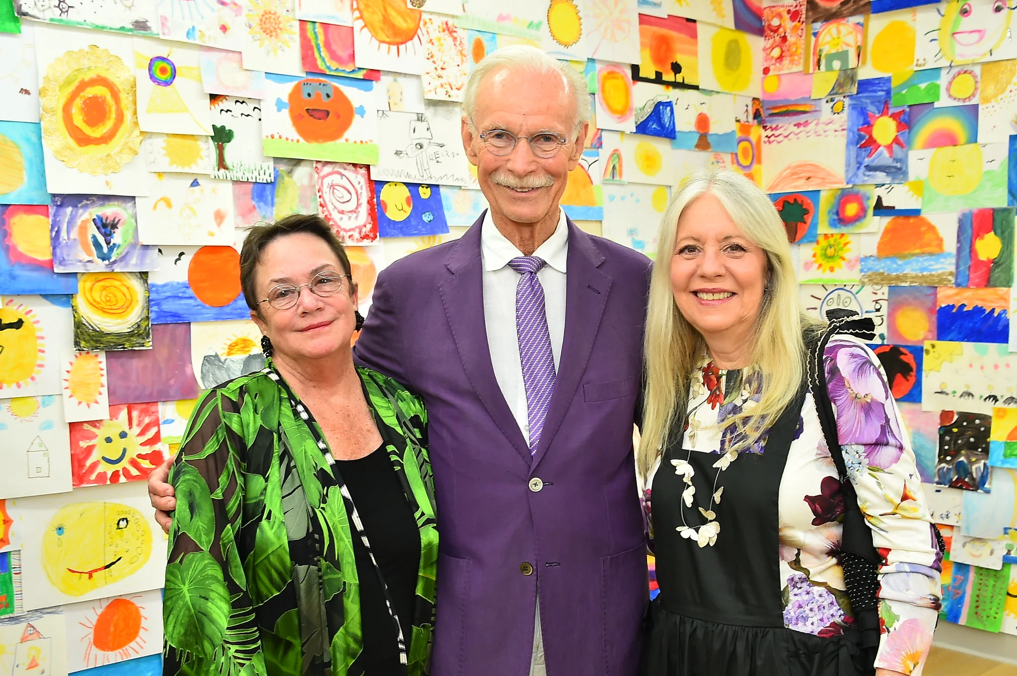 Mary Jane Brock, Charles Brock, and Michele Cohen by Sunny Norton