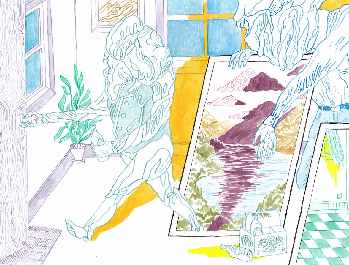 Not even out the door, and the vultures are already descending