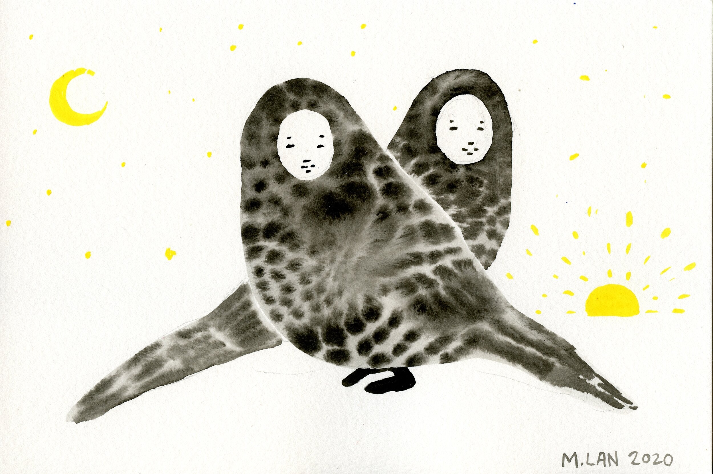 Night Bird &amp; Day Bird