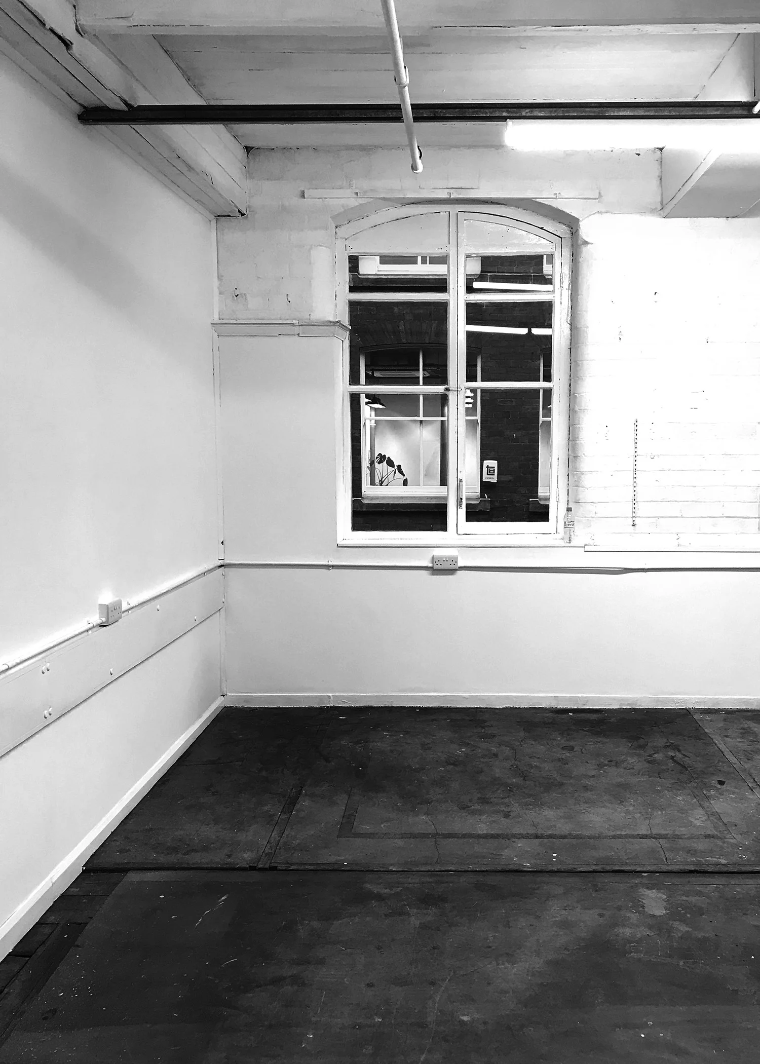 Our new studio space – before renovations begin!
