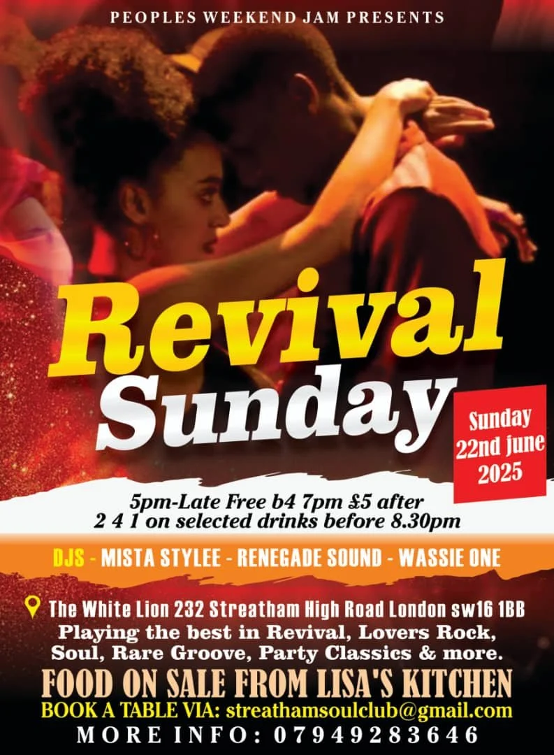 Revival Sunday w/ Mista Stylee, Renegade Sound 