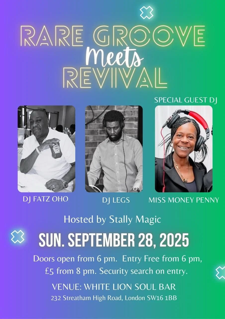 Rare Groove Meets Revival w/Fatz OHO &amp; Legs