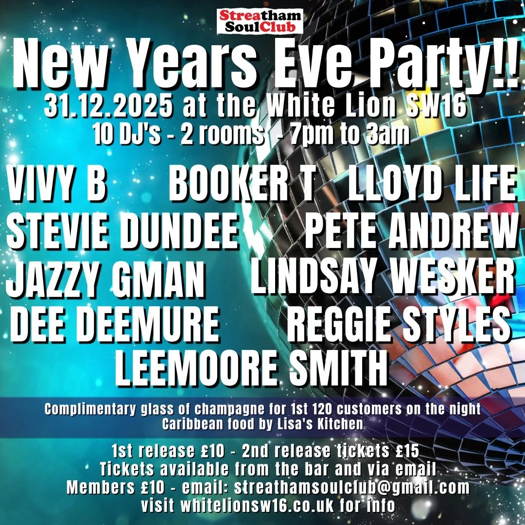 NEW YEARS EVE @ THE WHITE LION  
