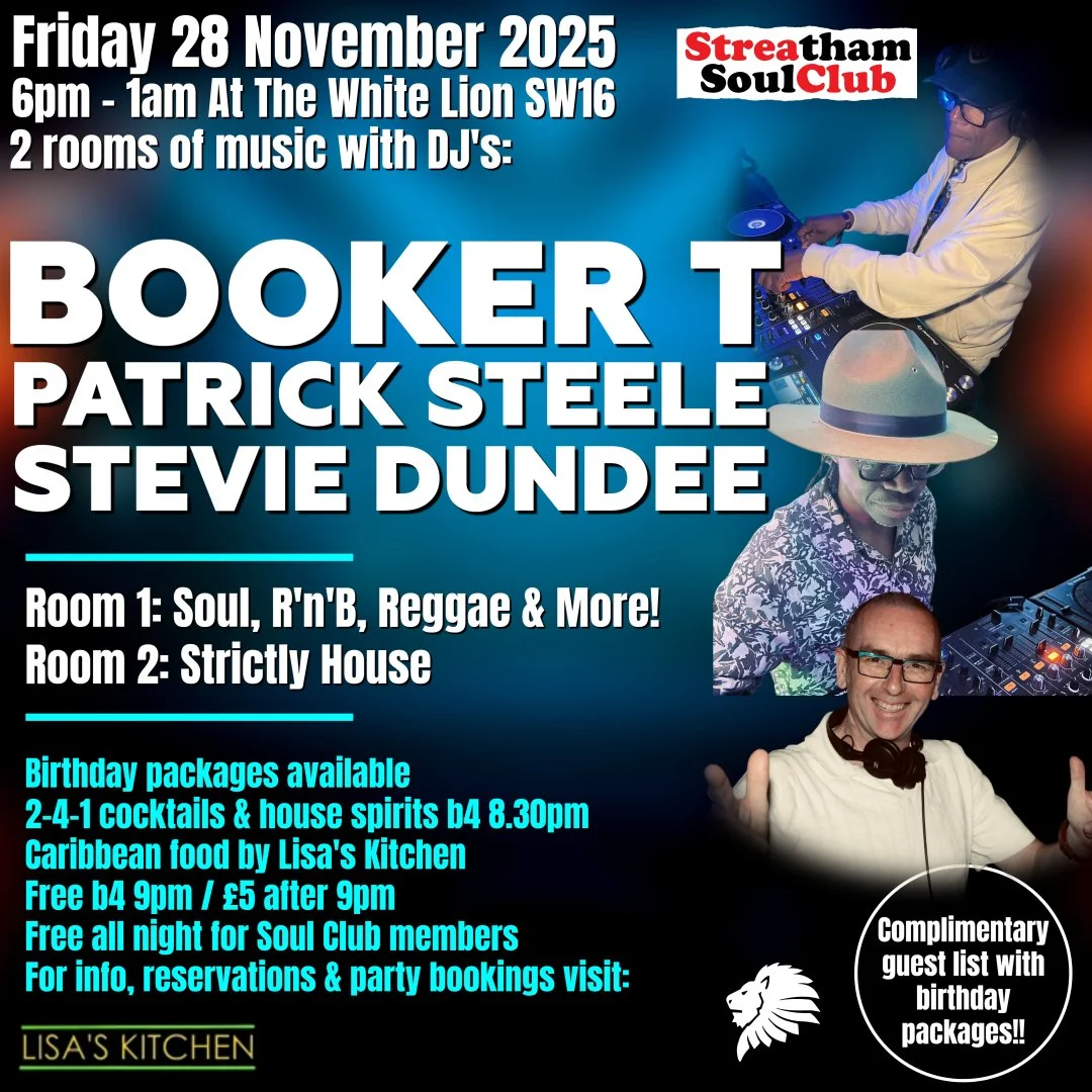 Booker T's End of Month Party w/Stevie Dundee & Patrick Steele