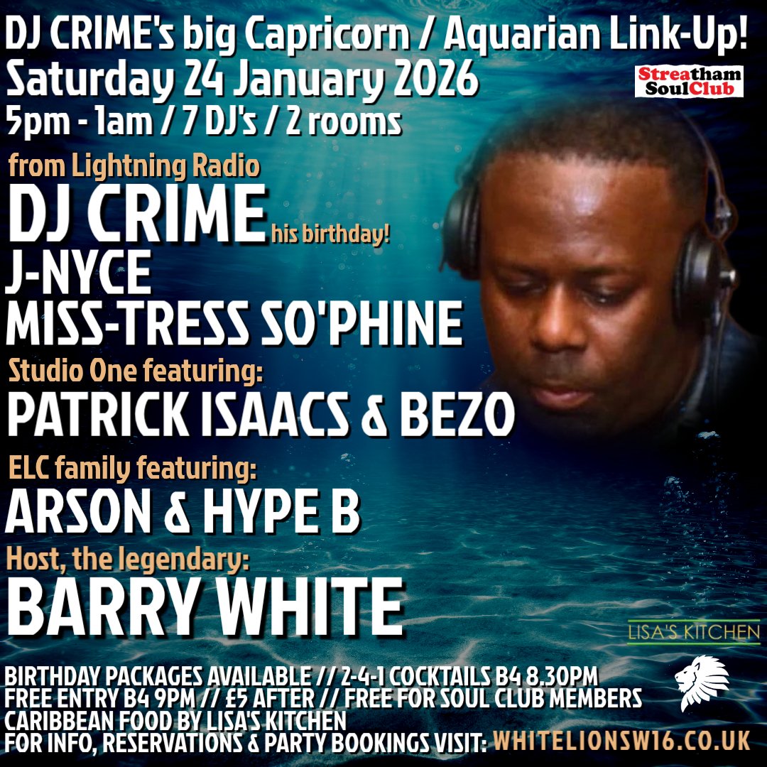 The Capricorn/Aquarius Link Up w/DJ Crime &amp; MORE