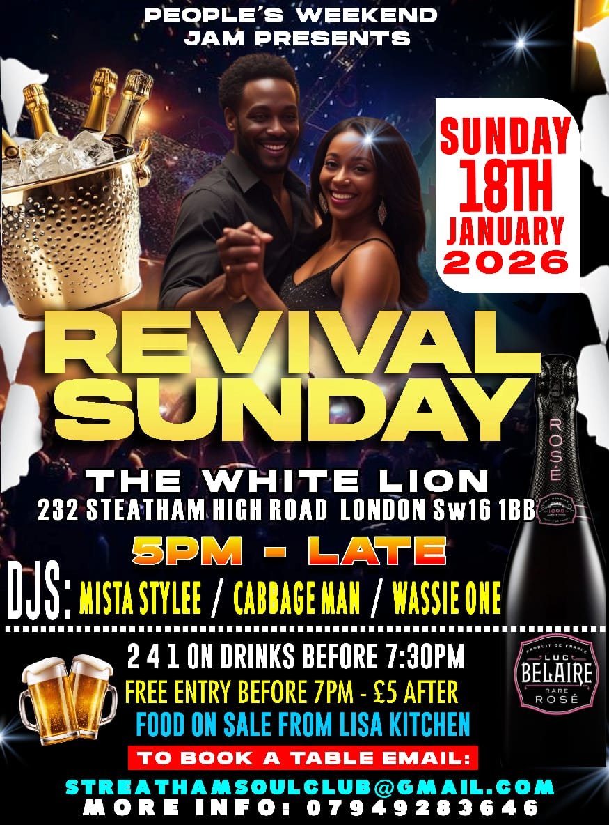 Revival Sunday w/ Mista Stylee, Cabbage Man &amp; Wassie One