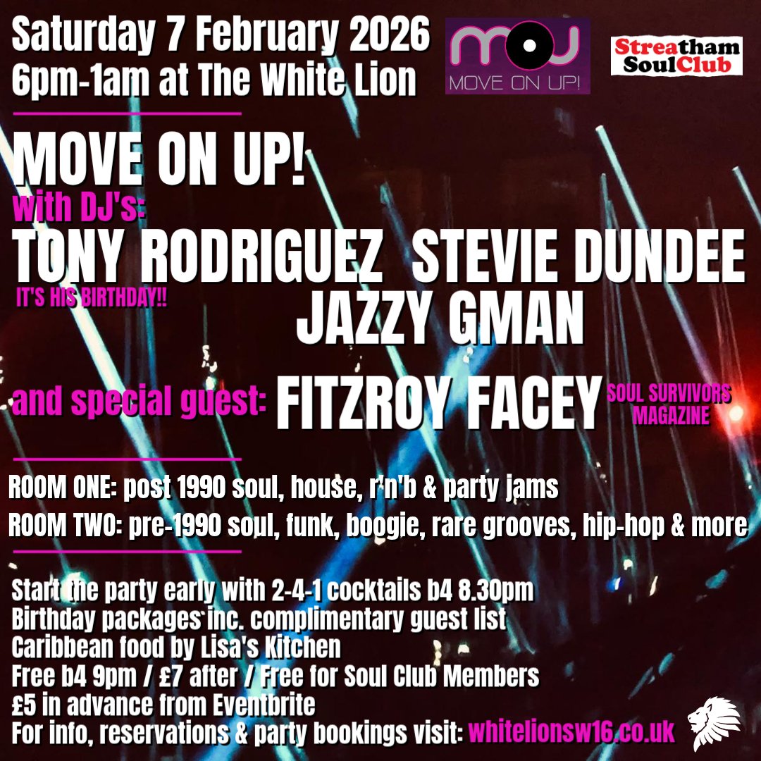 Move On Up W/Tony Rodriguez, Jazzy Gman &amp; MORE!
