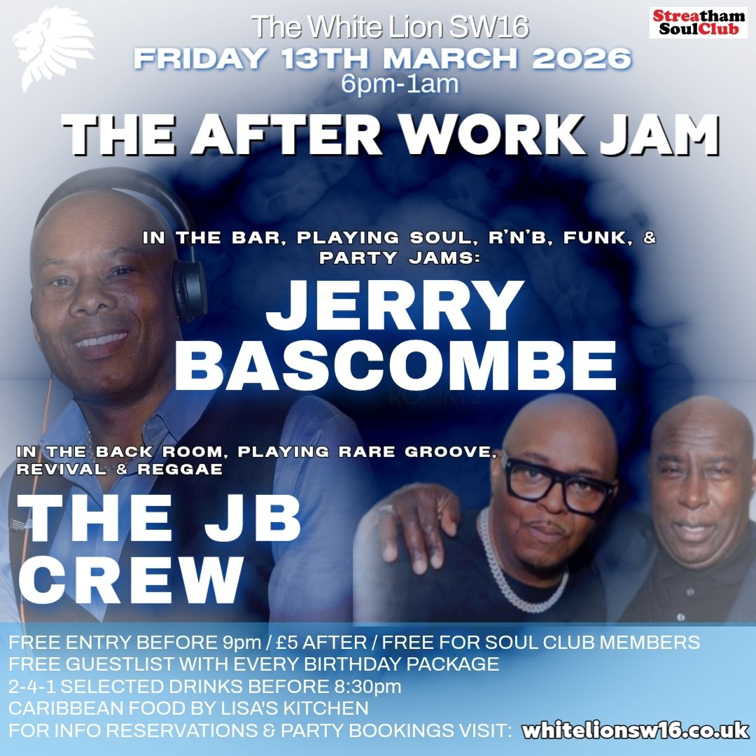 The After Work Jam w/Jerry Bascombe &amp; JB Crew   
