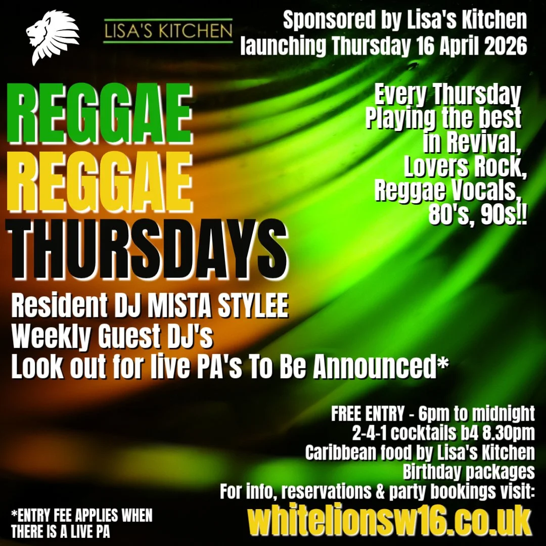 Reggae Reggae Thursdays 