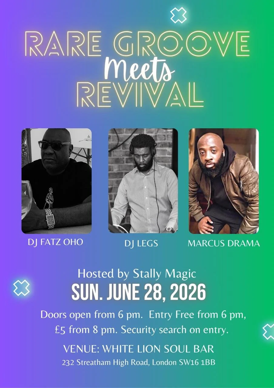 Rare Groove Meets Revival w/Fatz OHO, Legs & Marcus Drama