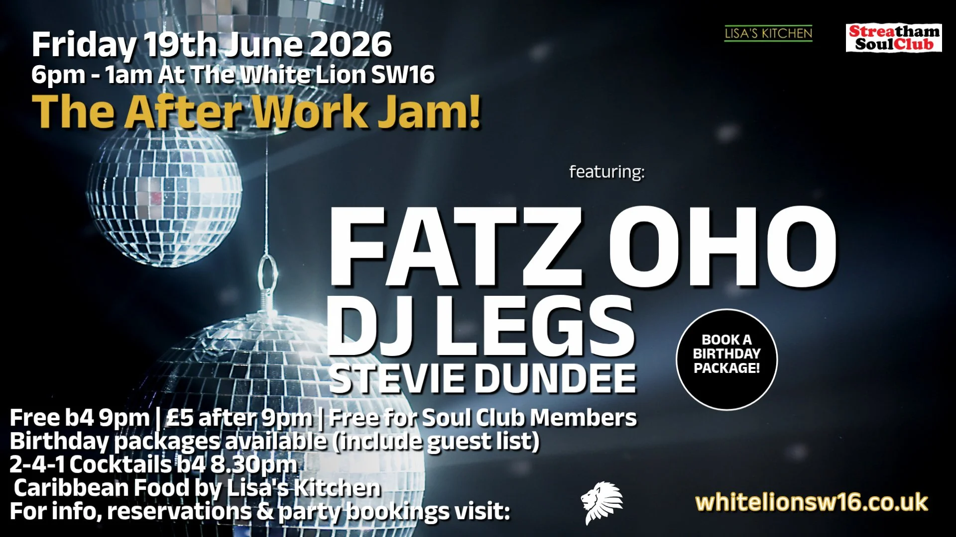 The After Work Jam w/Stevie Dundee, Fatz OHO &amp; Legs