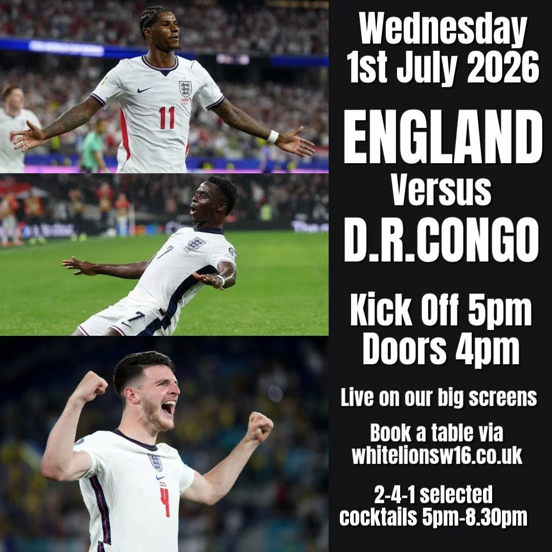 World Cup: England V D.R Congo