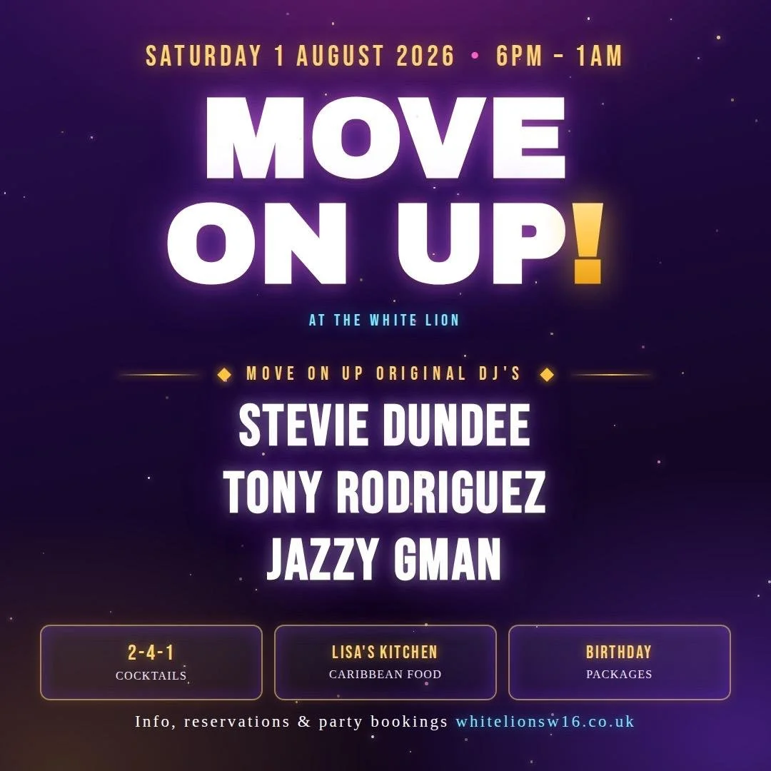 MOVE ON UP! With Stevie Dundee, Jazzy Gman and Tony Rodriguez.