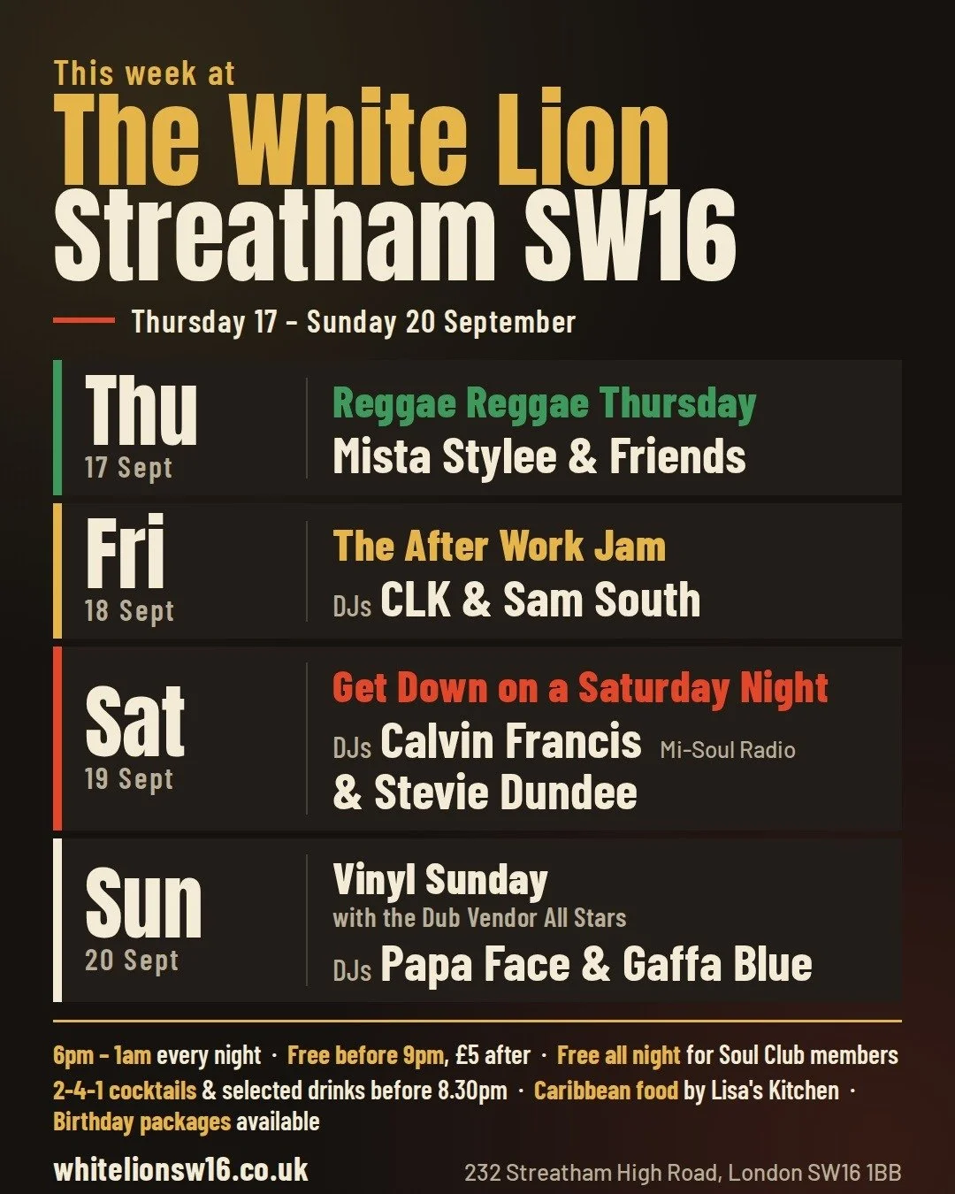 Photo of Streatham Soul Club - White Lion SW16, Lambeth