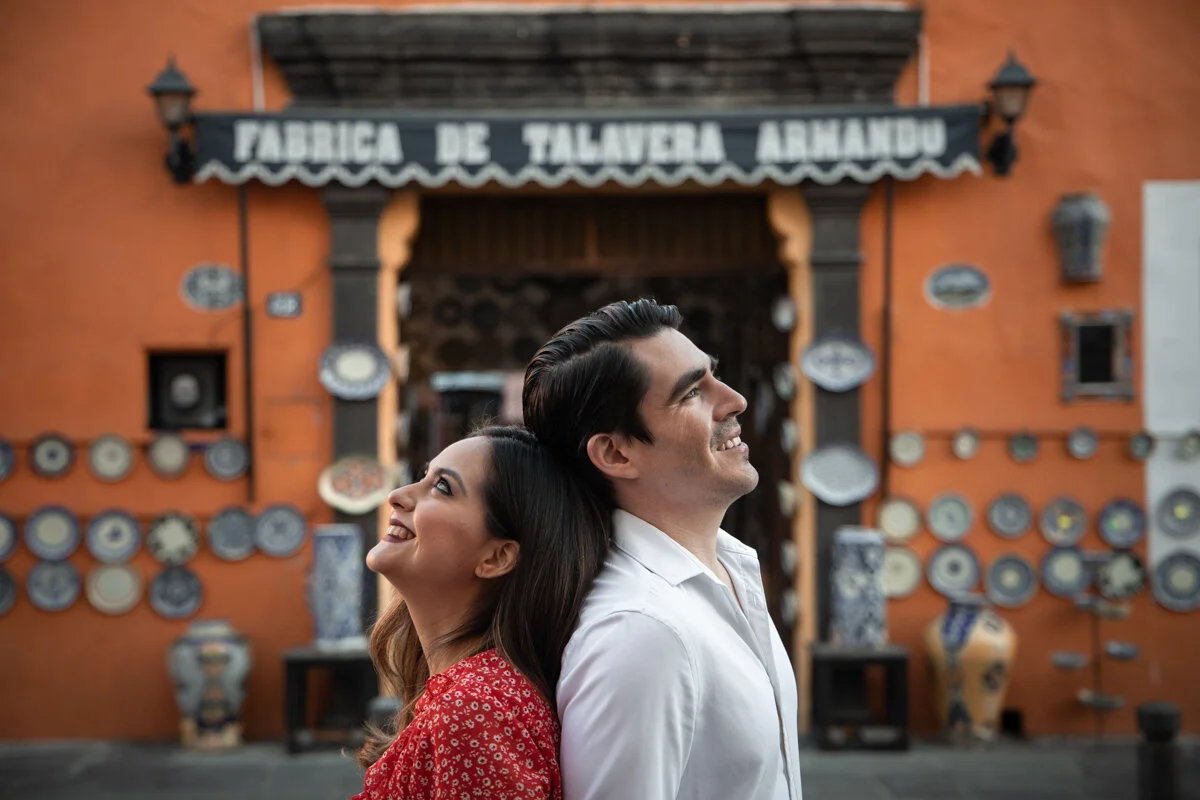 Mariana + Rolando en el Centro Histórico poblano 💜
