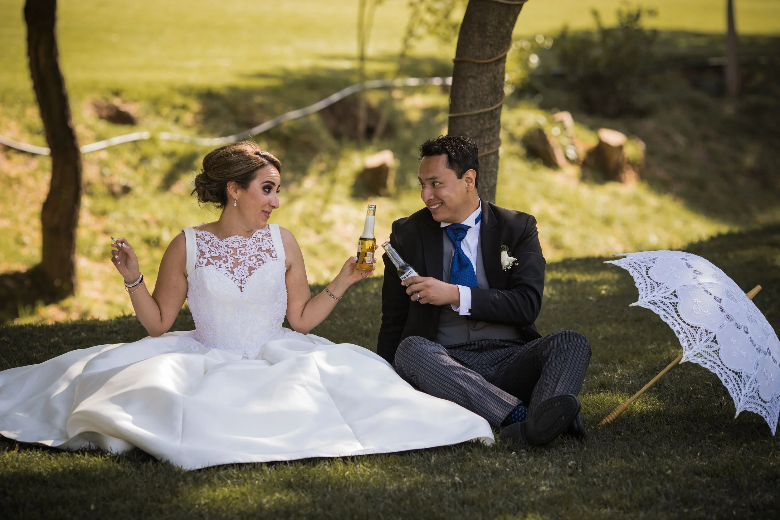 Jimena y Marco en La Antigua Planta San Agustín