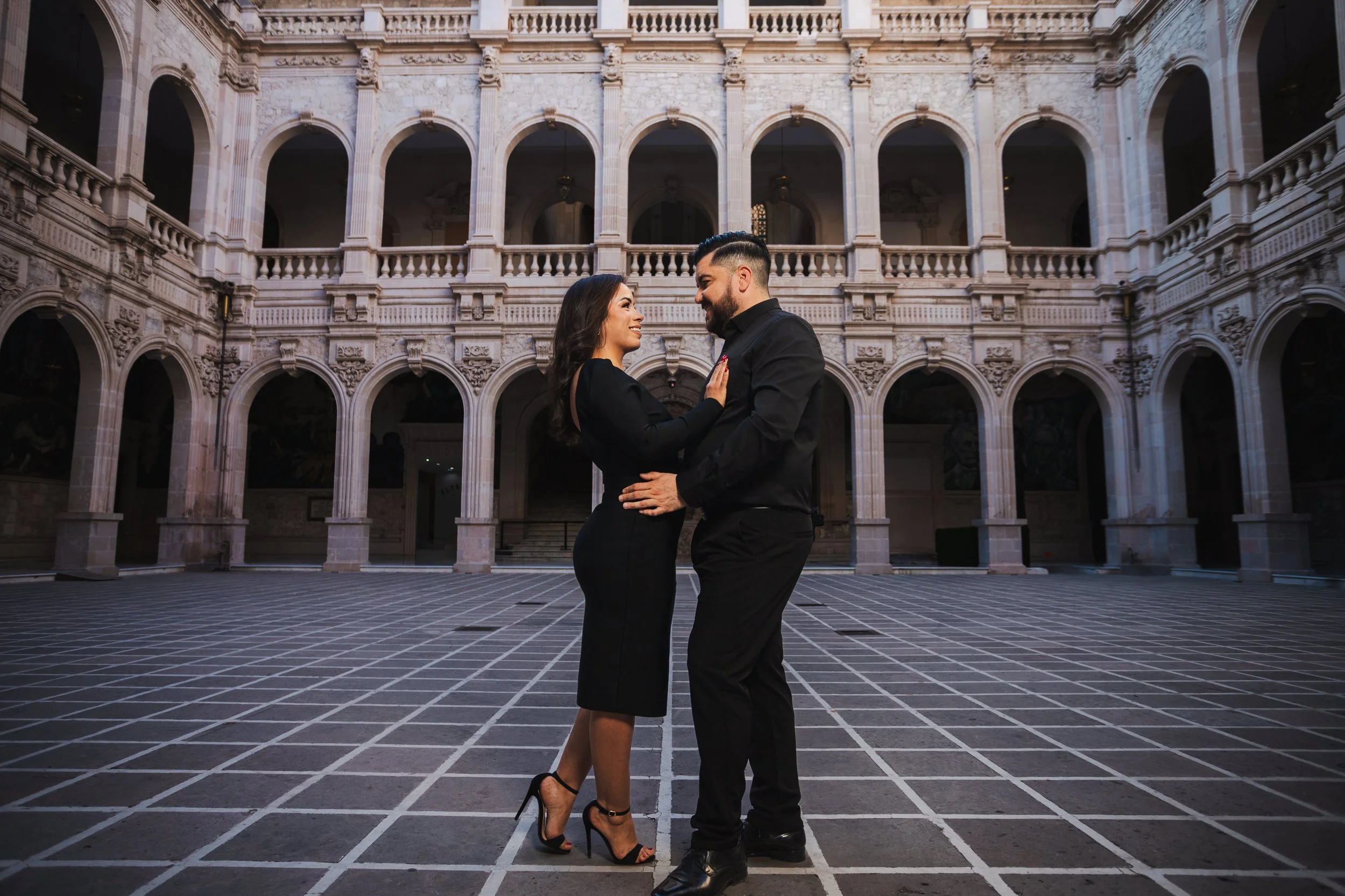 Karla y Javier en Palacio 