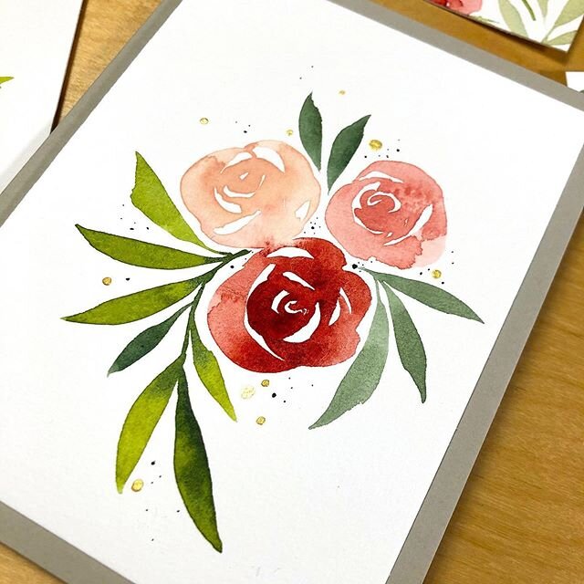 Simple modern watercolor🌹with tiny touches of gold. Easy tutorial at YouTube.com/creationsceecee .
.
.

#art #modernart #watercolor #watercolour #aquarelle #painting  #watercolorpainting #modernwatercolor  #watercolorart  #watercolorartist #watercol