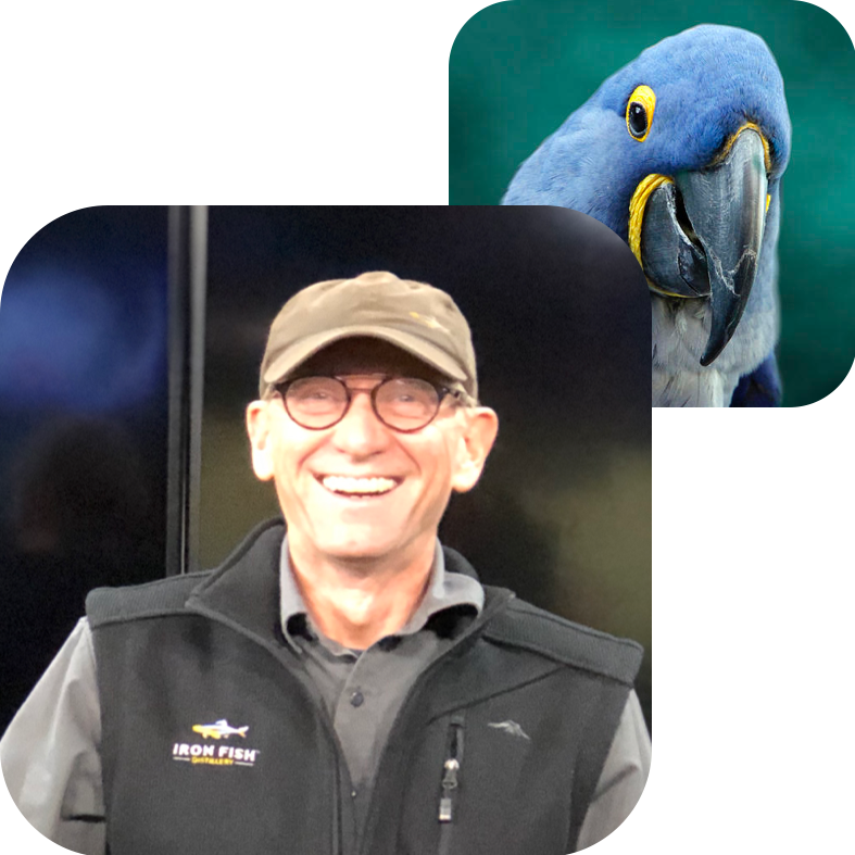 RICHARD ANDERSON, BOARD Bird Twin: Hyacinth Macaw Why Commongrounds? Joining the Birdhouse allows me to work with a crazy great and audacious group of people working to create a values inspired intentional community and with it, an urban landscape that supports the talent that makes Traverse City what it can be. About Richard: Richard Anderson is the Co-owner of Iron Fish Distillery , Michigan's first farm distillery and future tenant in collaboration with Higher Grounds and a restaurant operator.