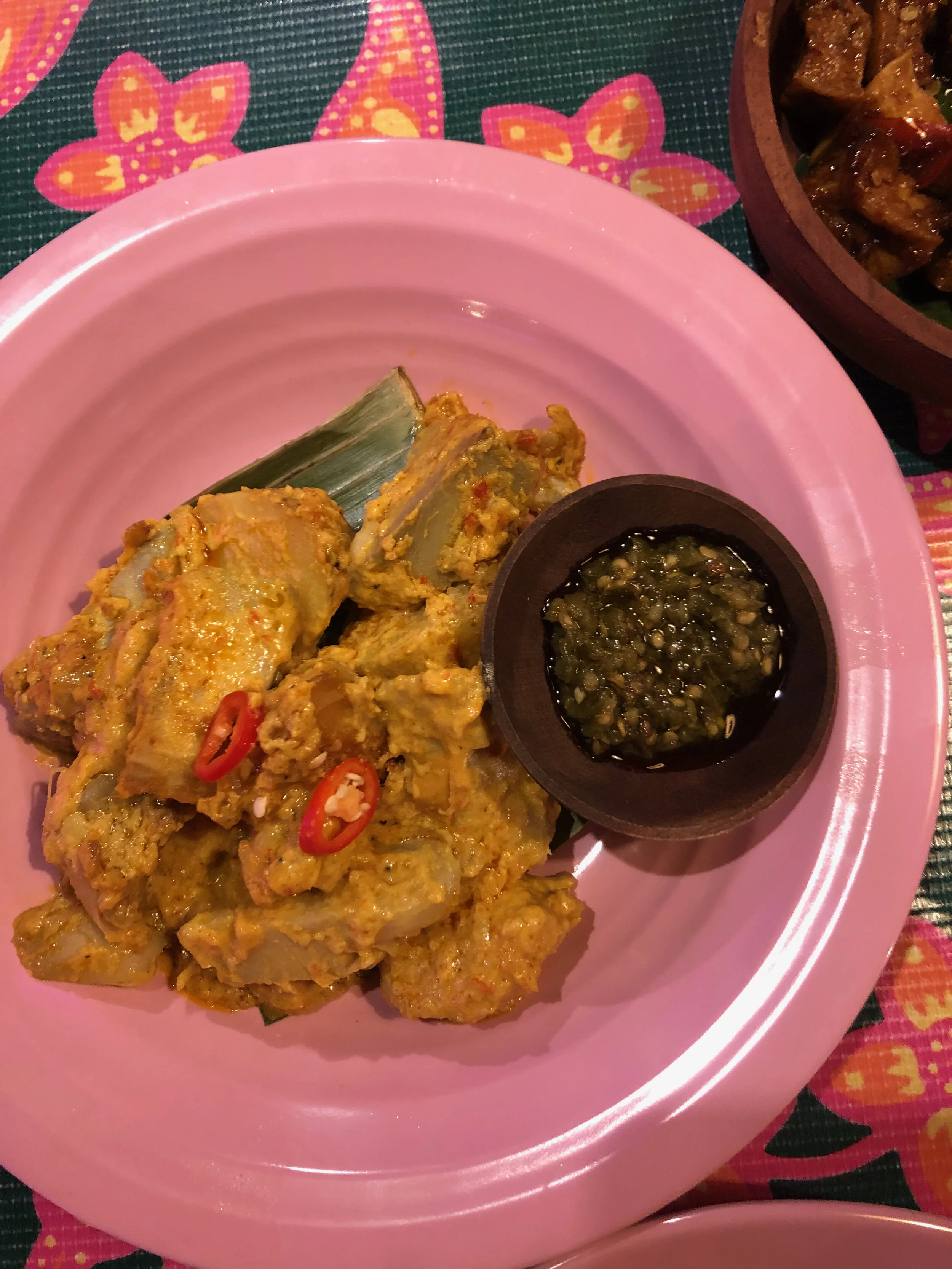Vegan rendang