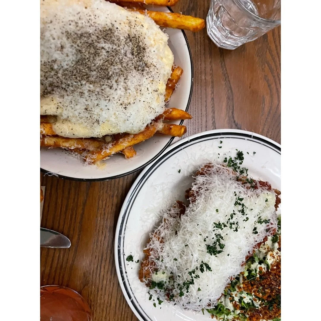 @gemmi__akl is an excellent pasta and wine bar situated in @commercial_bay that you must visit for a relaxed but delicious meal. It was hard to fault anything we had. My must orders are the:
&bull; Fries with cacio e pepe sauce
&bull; Chicken parmigi