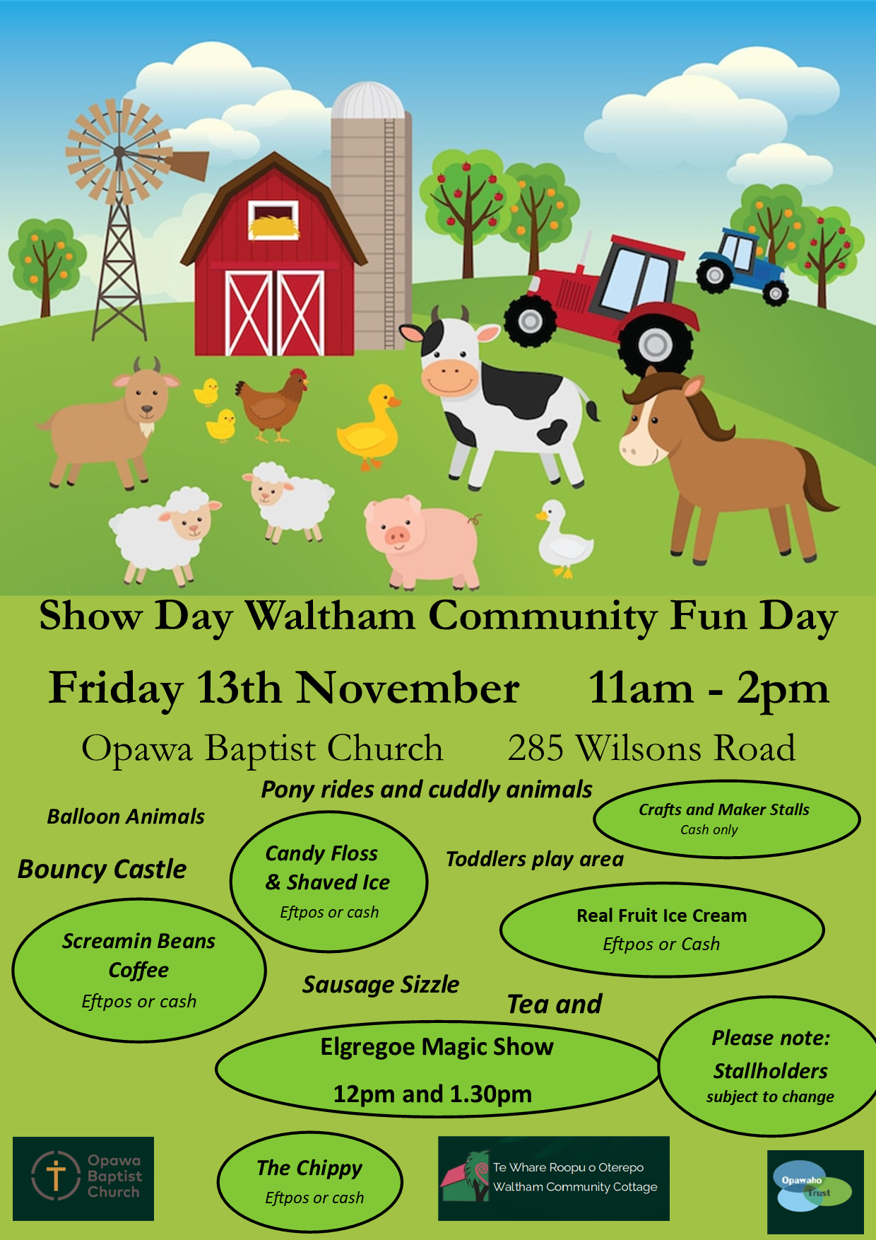 Show Day Community Fun Day