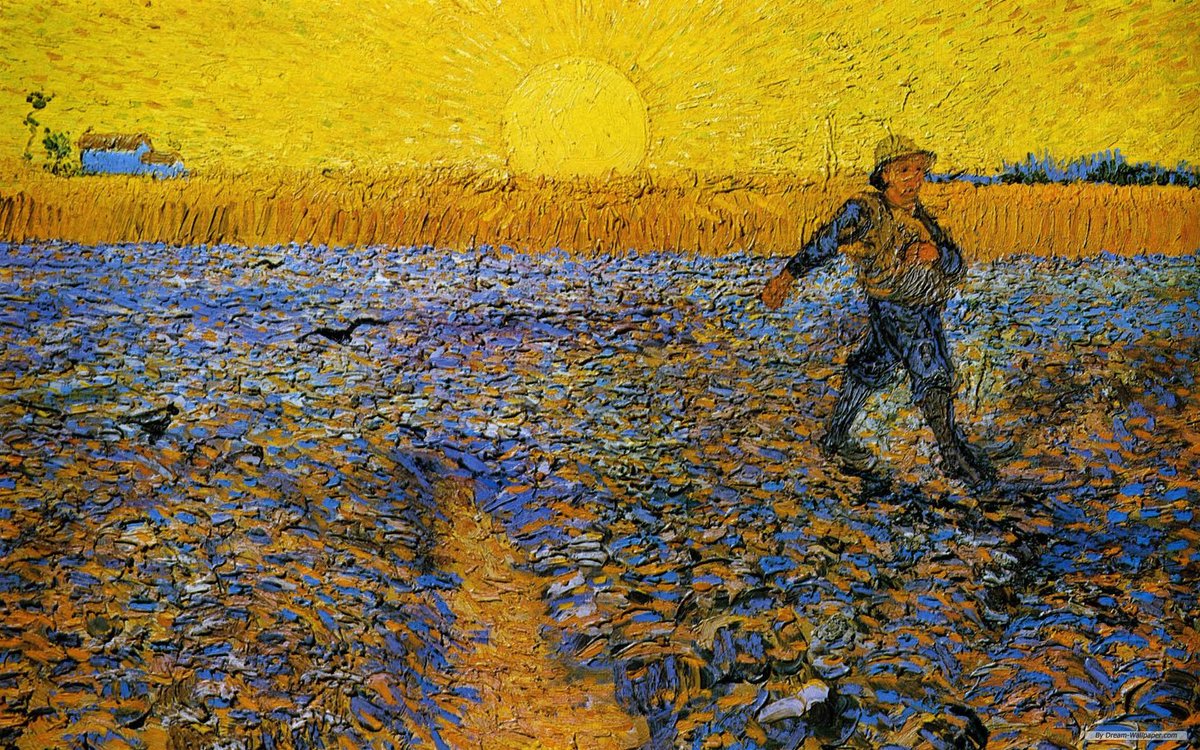 Vincent Vangogh, The Sower , 1888