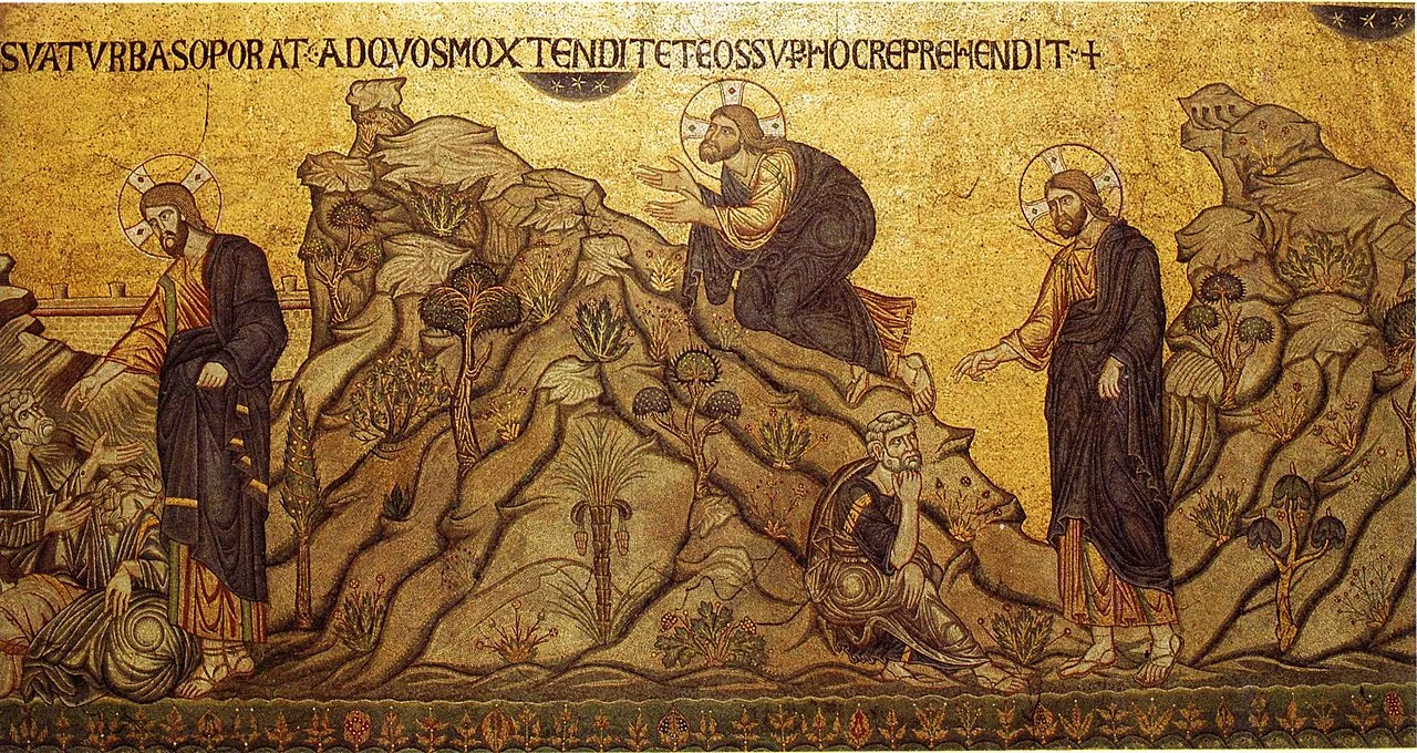 Prayer in the Garden of Olives (Basilica di San Marco, 13th century)