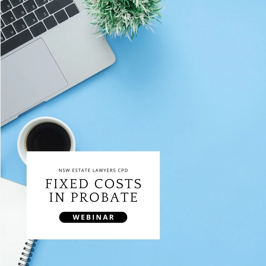 Fixed Costs and Probate