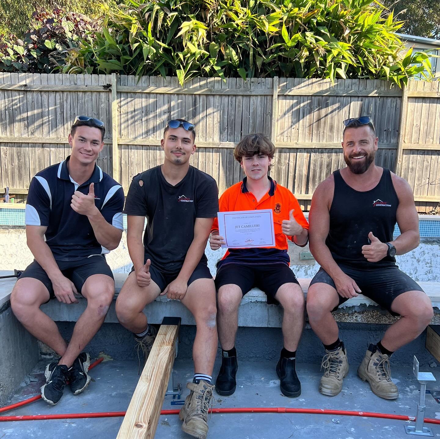 W O R K  P L A C E M E N T  # 1 

And just like that, we&rsquo;re back to hosting students from various high schools across the Central Coast. 
This week we had Jet or JetStar as we affectionally named him join our team. 
He got to work on 2 jobs, bo
