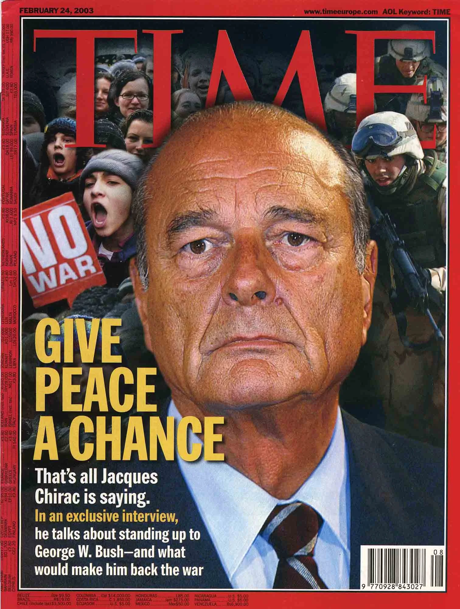 Time Magazine (back cover)