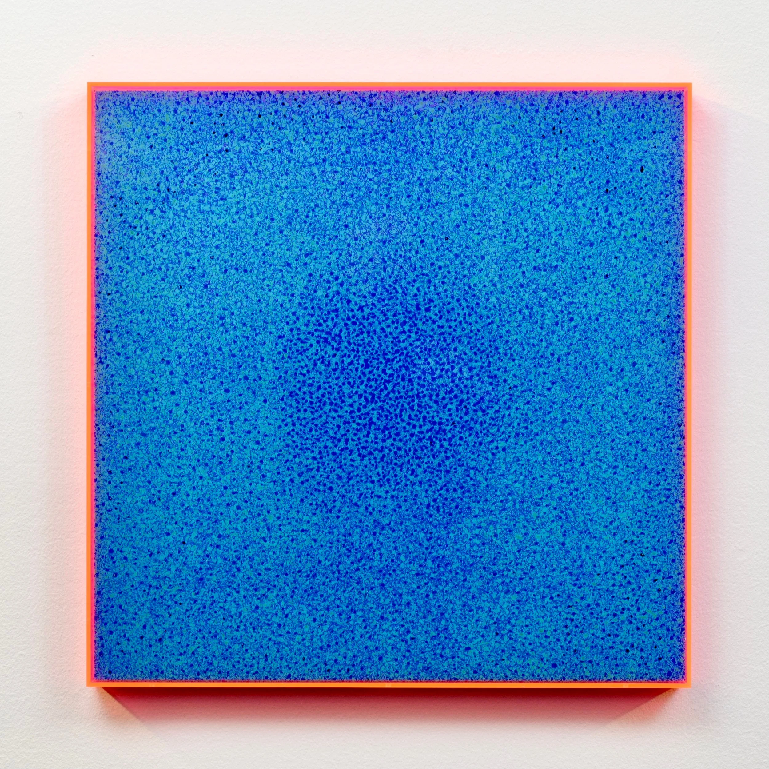 Lambda1, 2020. Inject on Duratrans Film, Metallic Print, Perspex Box,  48x48cm