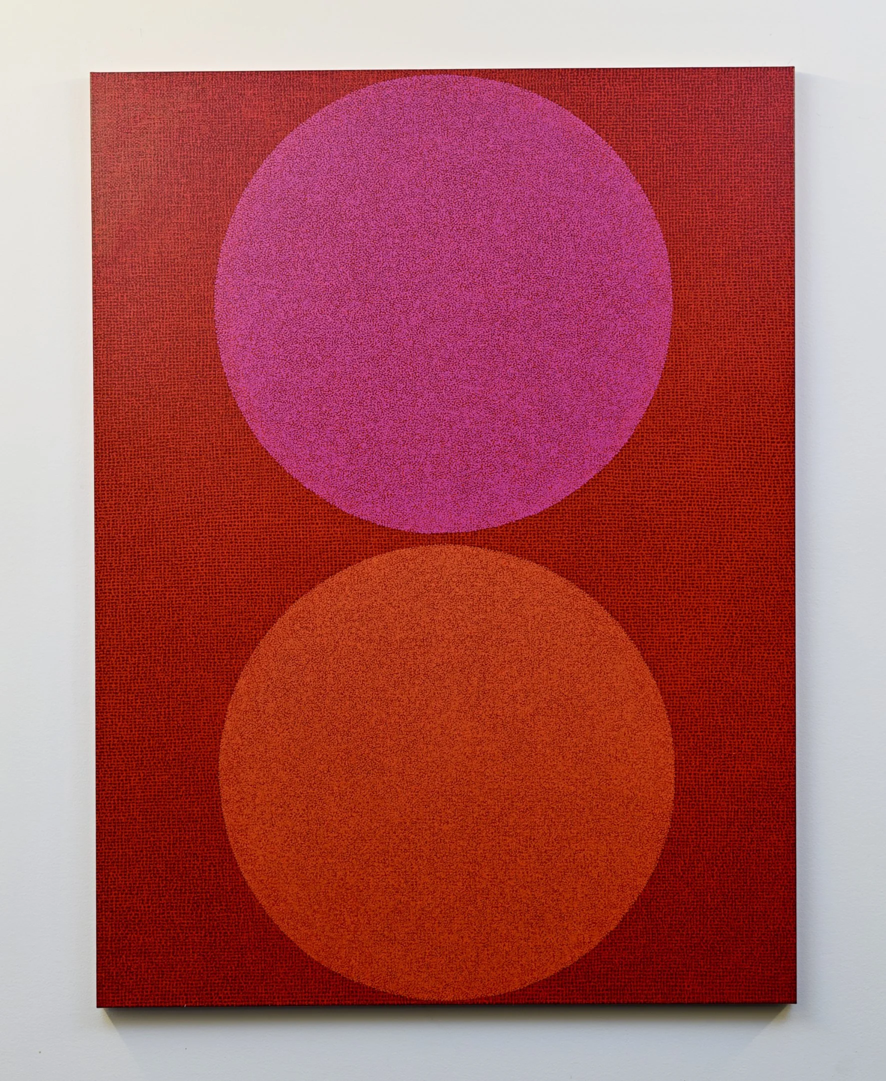 Struktura 1, 2025. Acrylic on Linen, 144 x 108cm