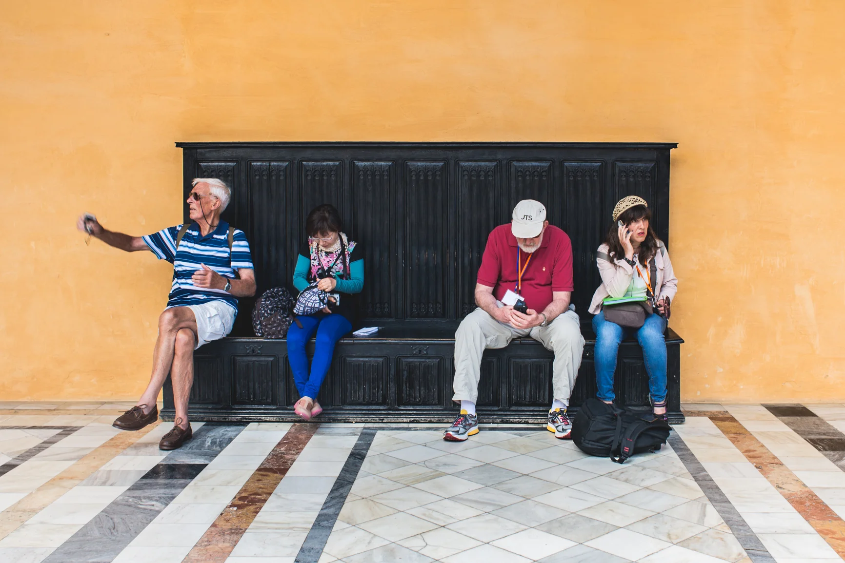 Tourists at Spain.JPG