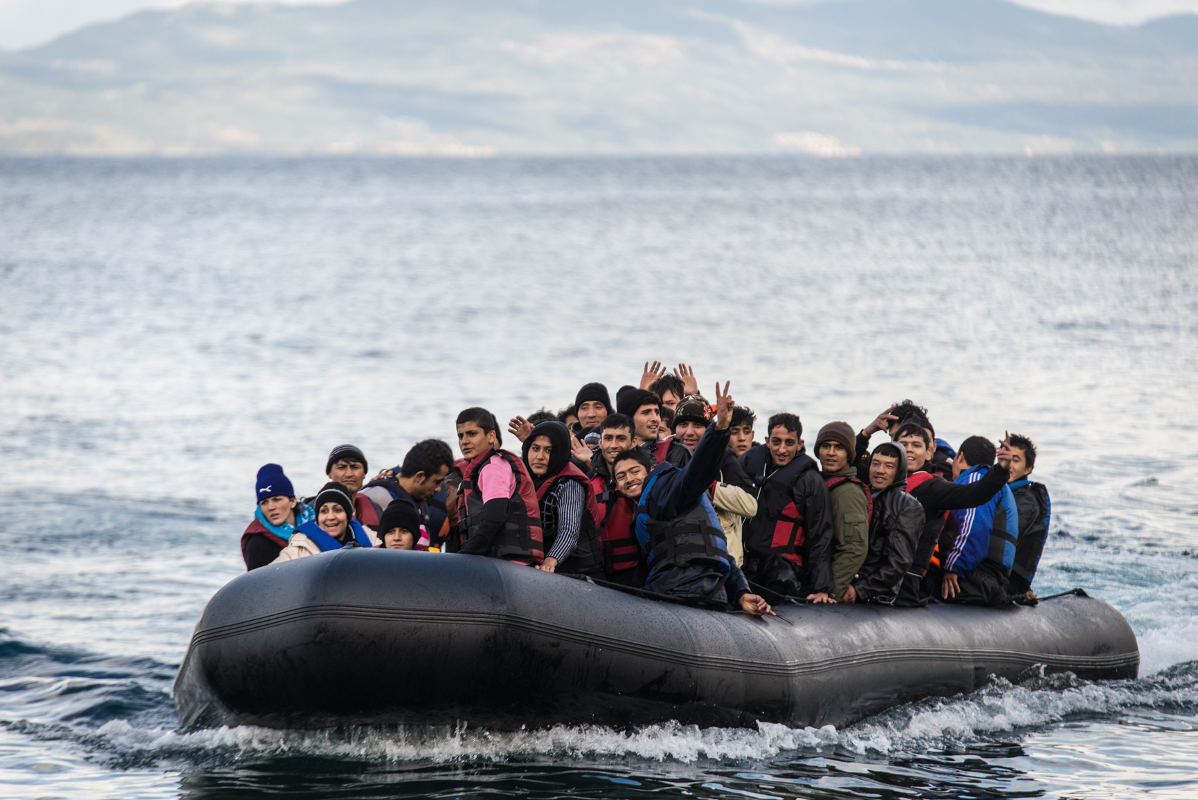 Refugees inside boat at Greece.JPG