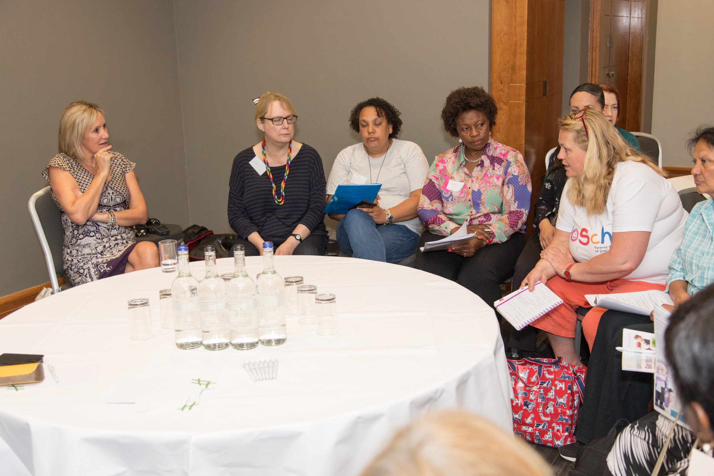 Anita Reeves  Founder of POSH engaging in conversation with Minister of State for Care & Ministerial Lead for Carers  DOH 2.jpg