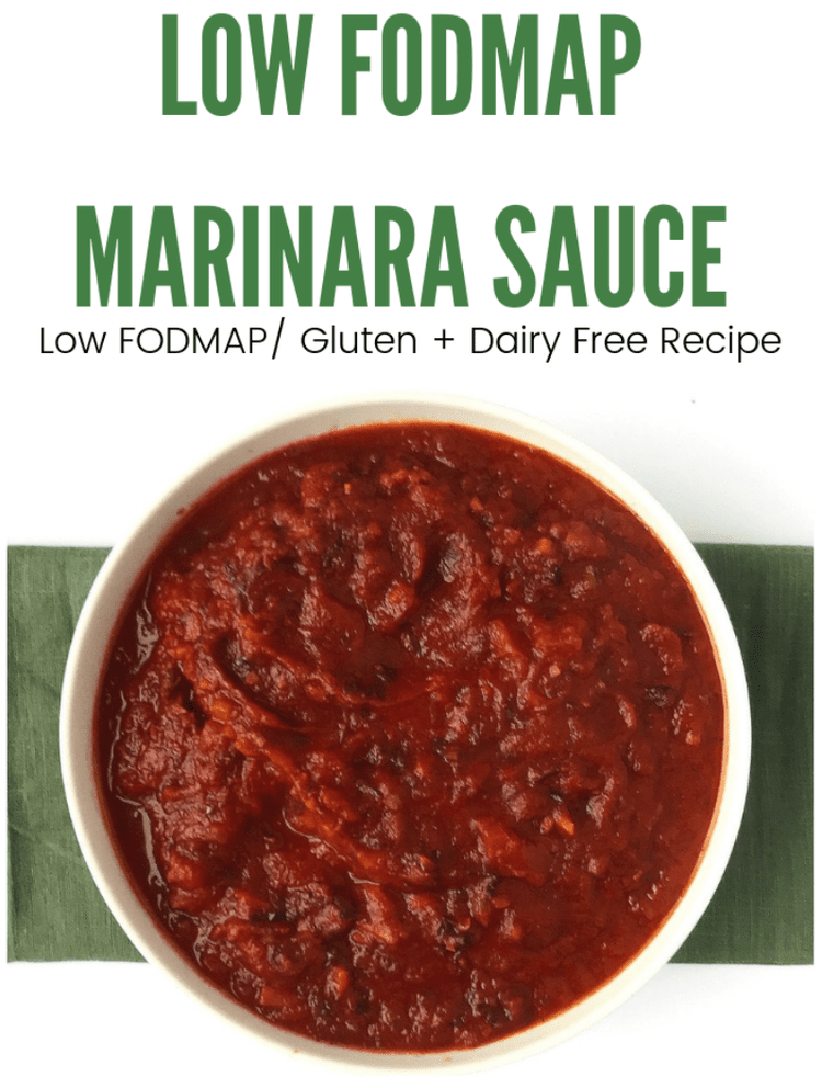 Low FODMAP Marinara Sauce — Gutivate