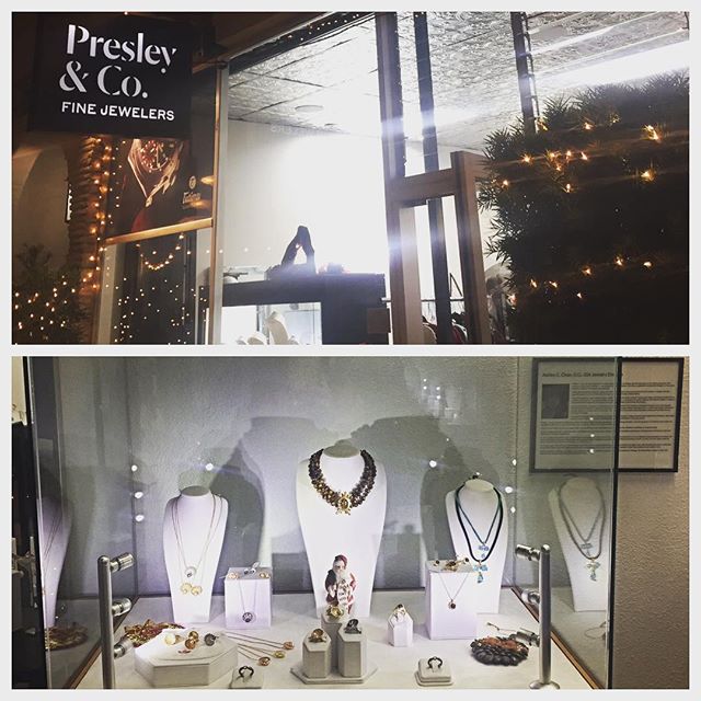 What a spectacular evening last night! So humbled to be one of the emerging designers carried at this incredible store! #holidayjewelryparty #northparksandiego #shopsmall #presleyandco #beautyrecognized #leileejewels