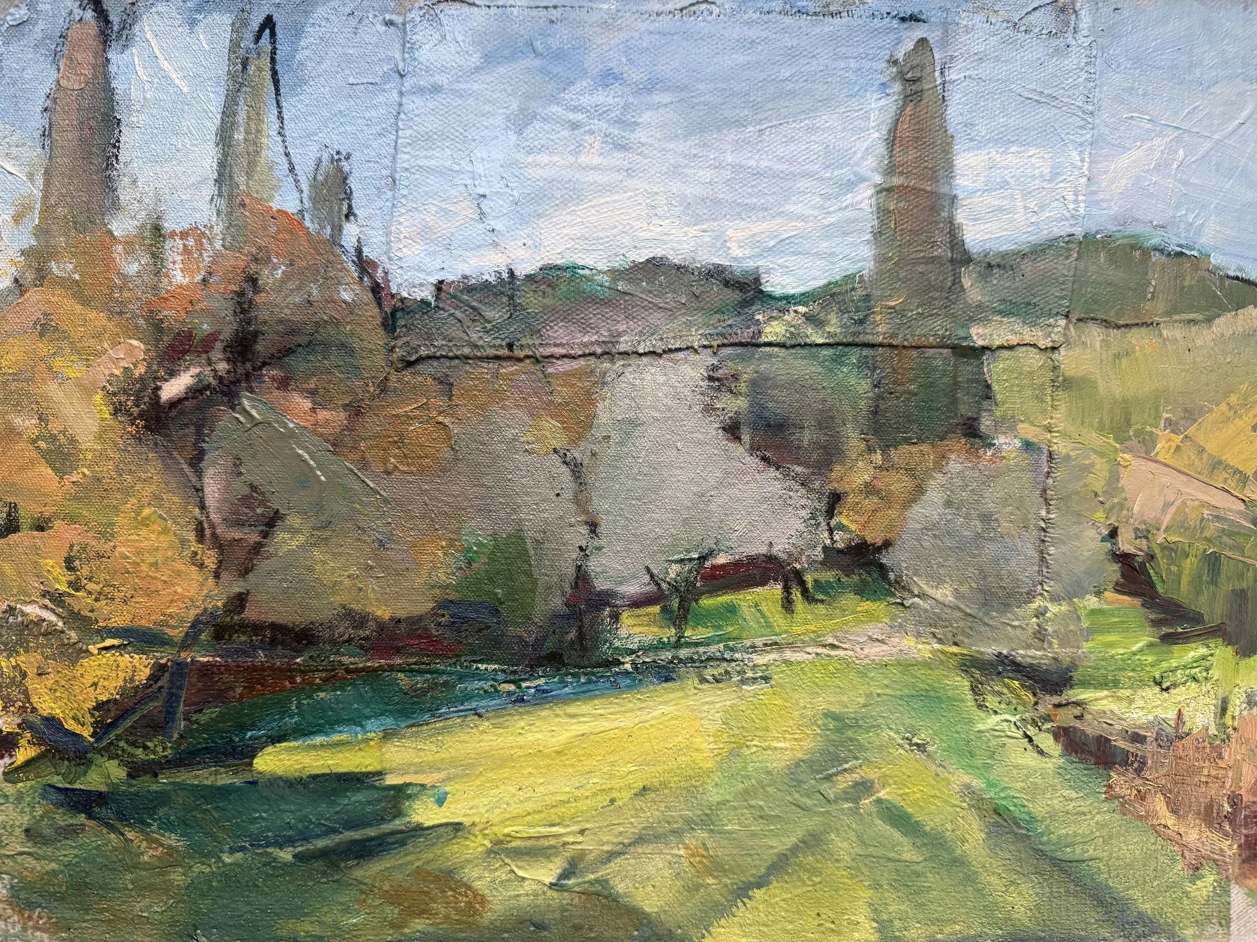 Fall Landscape  Collage