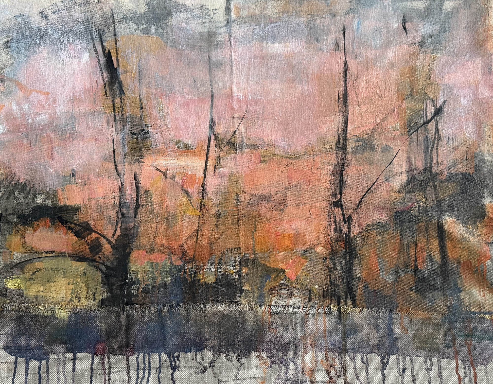 Sunrise over the Reservoir  Brewster NY