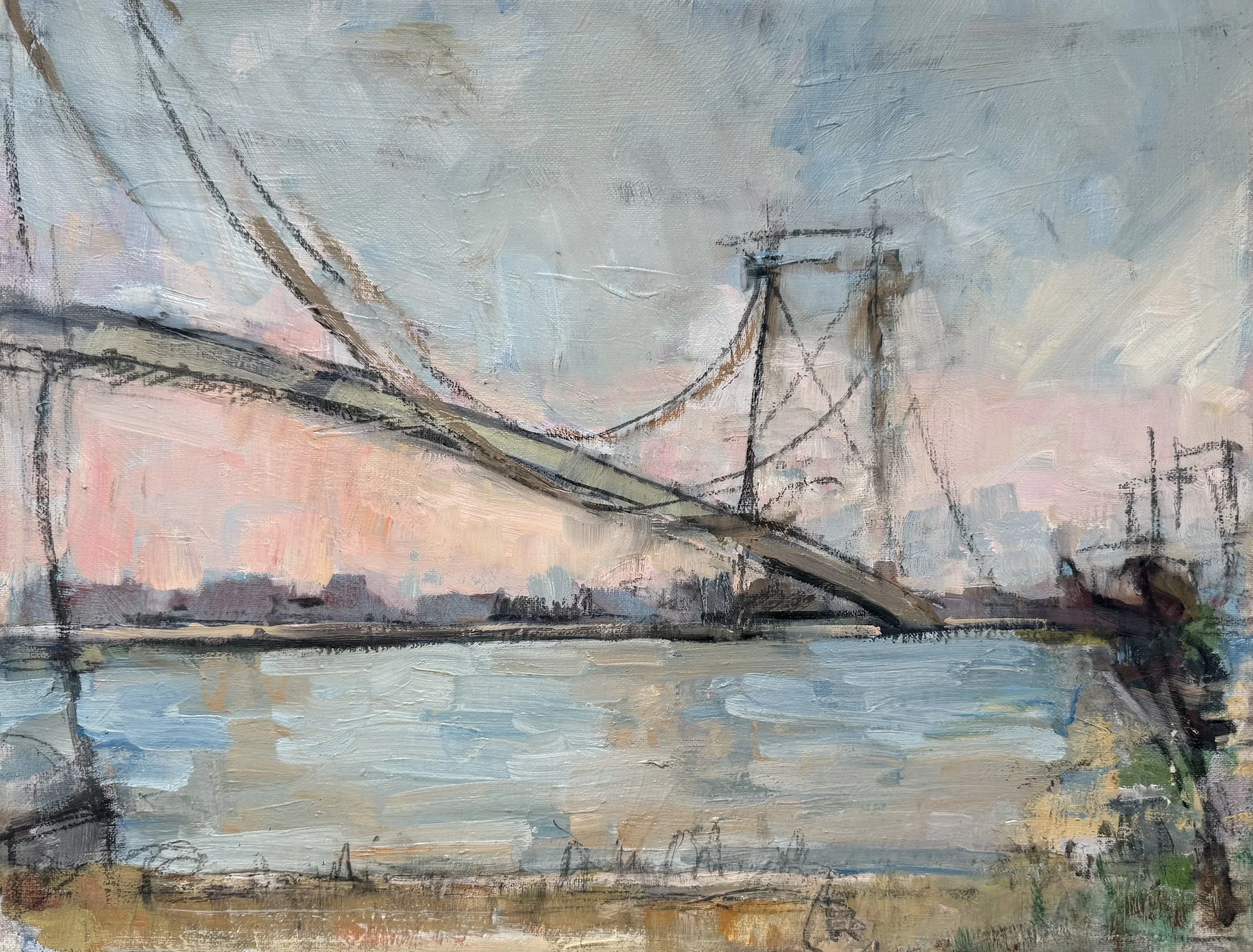 Williamsburgbridge at Sunset